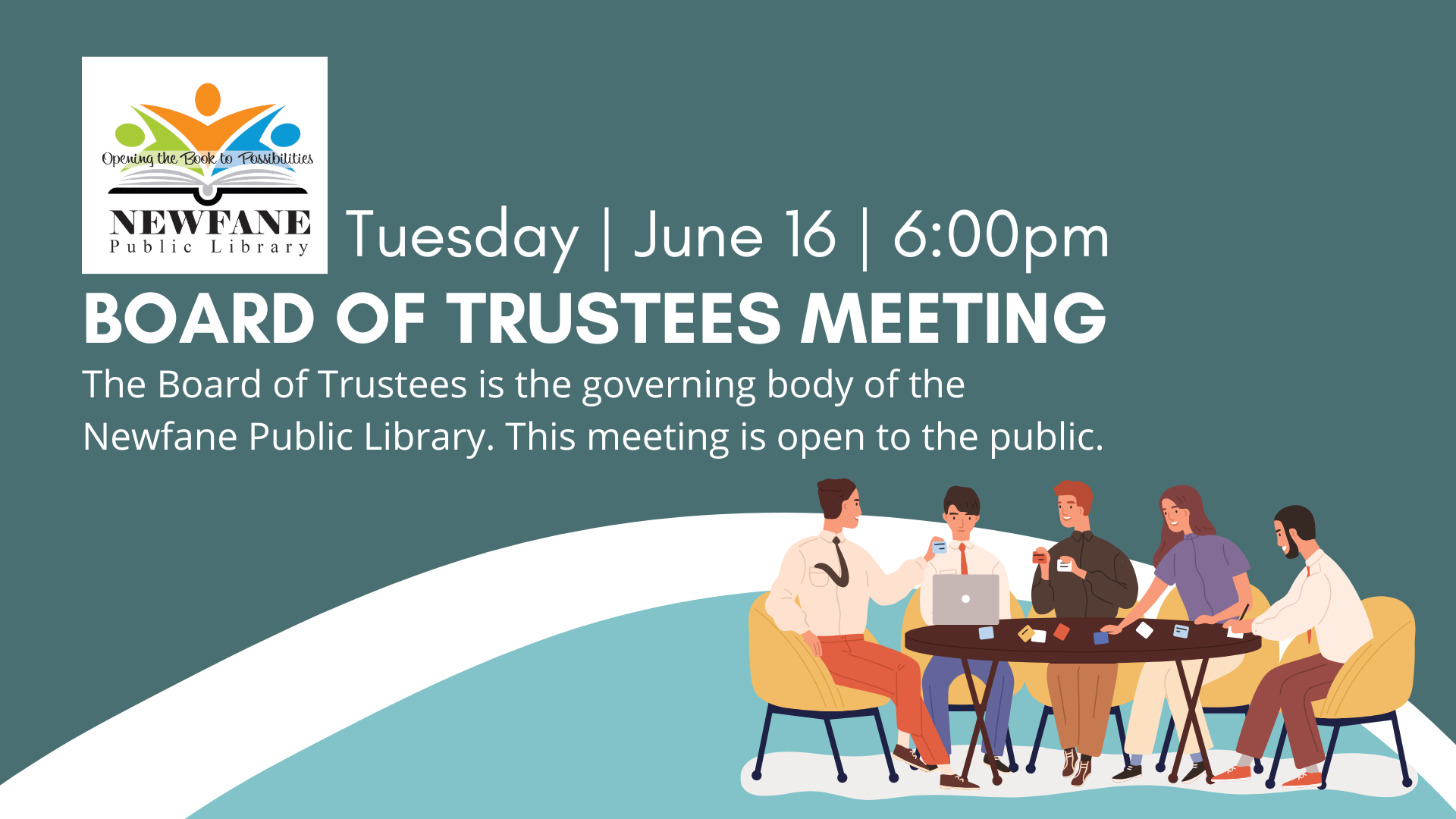 Board of Trustees Meeting: Tuesday, September 8 @ 6pm